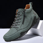 Mens Casual Leather Shoes Plus-size Athletic Shoes