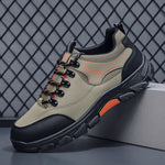 Mens Thick-Soled Outdoor Hiking Shoes