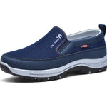 Shoes Mens Canvas Shoes Soft Bottom Casual Breathable Comfortable Slip-on Mens Cloth Shoes