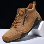 Mens Casual Leather Shoes Plus-size Athletic Shoes