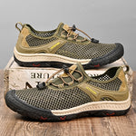 Mens Casual Shoes Summer Mesh Shoes Outdoor Footwear